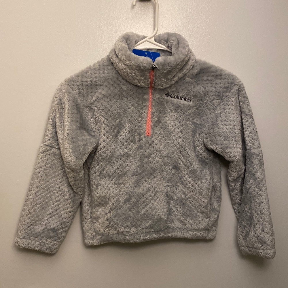 Girl's Columbia Half-Zip Fleece Pullover